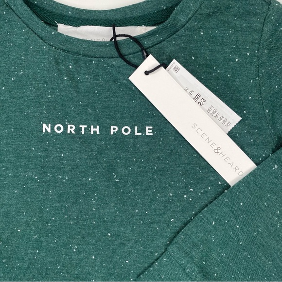 Scene&Heard Flecked North Pole Graphic Tee - Picture 2 of 2